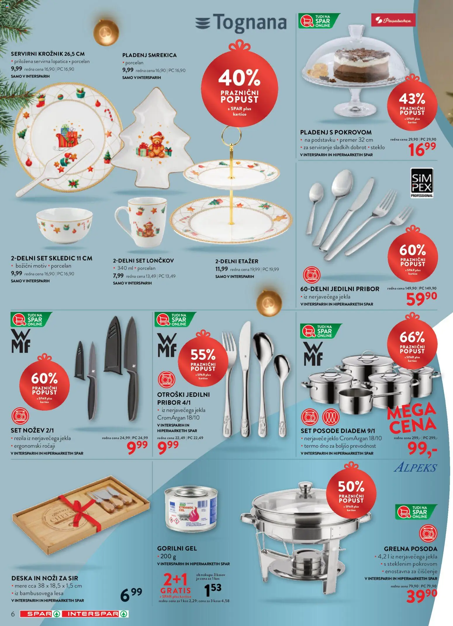 Novi Spar katalog ponudbe – veljaven od 26.11.2025 | Stran: 6