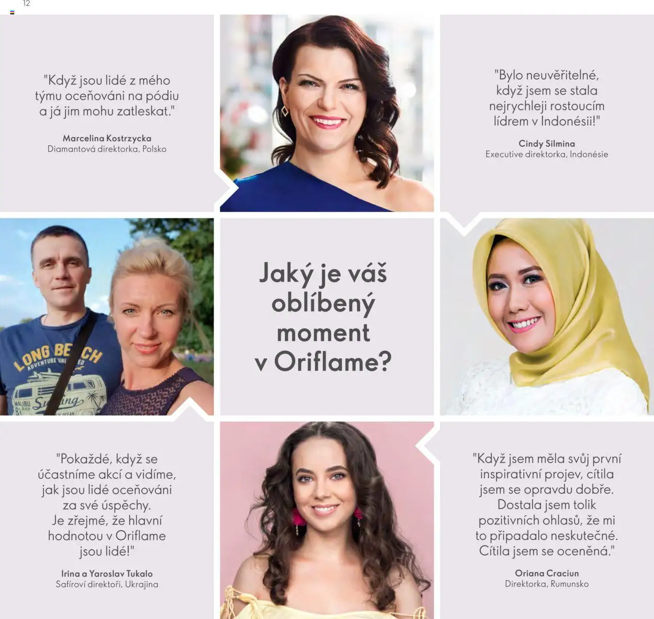 Oriflame katalog Plán odměn pro Brand Partnery od 10.04.2025 | Strana: 12