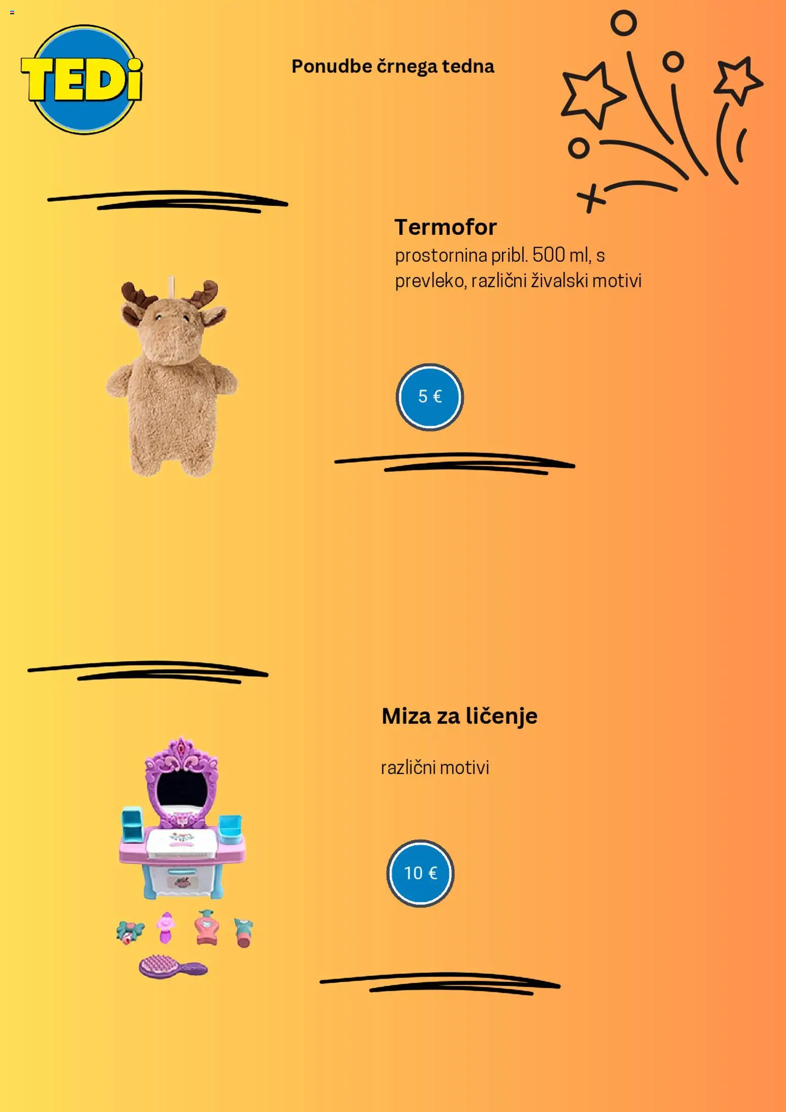 Novi TEDi katalog ponudbe – veljaven od 24.11.2025 | Stran: 2 | Izdelki: Miza