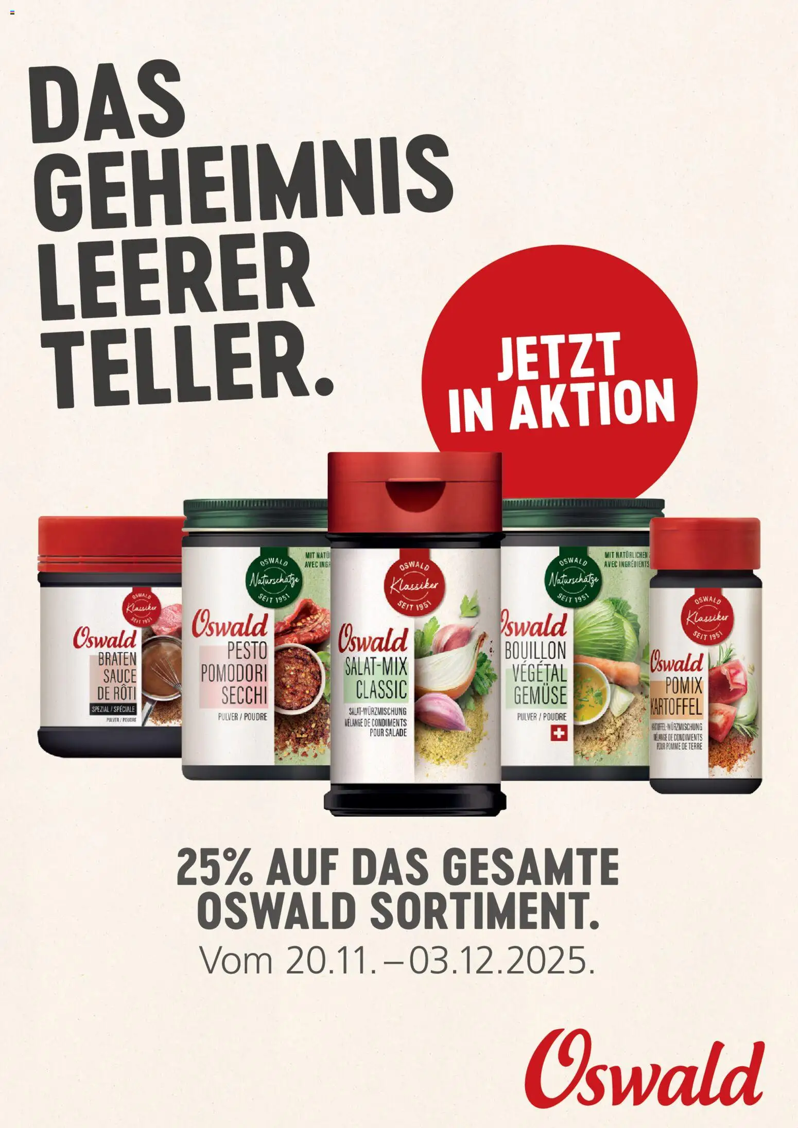 SPAR Aktionen – gültig ab 20.11.2025 | Seite: 11 | Produkte: Pulver, Gemüse