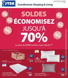 Jysk - Prévisualisation de Jysk - Soldes valide à partir de 07.01.2026