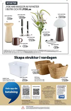 JYSK erbjudanden - Förhandsvisning av reklamblad från butik JYSK aktuell från 02.03.2026 | Sida: 23
