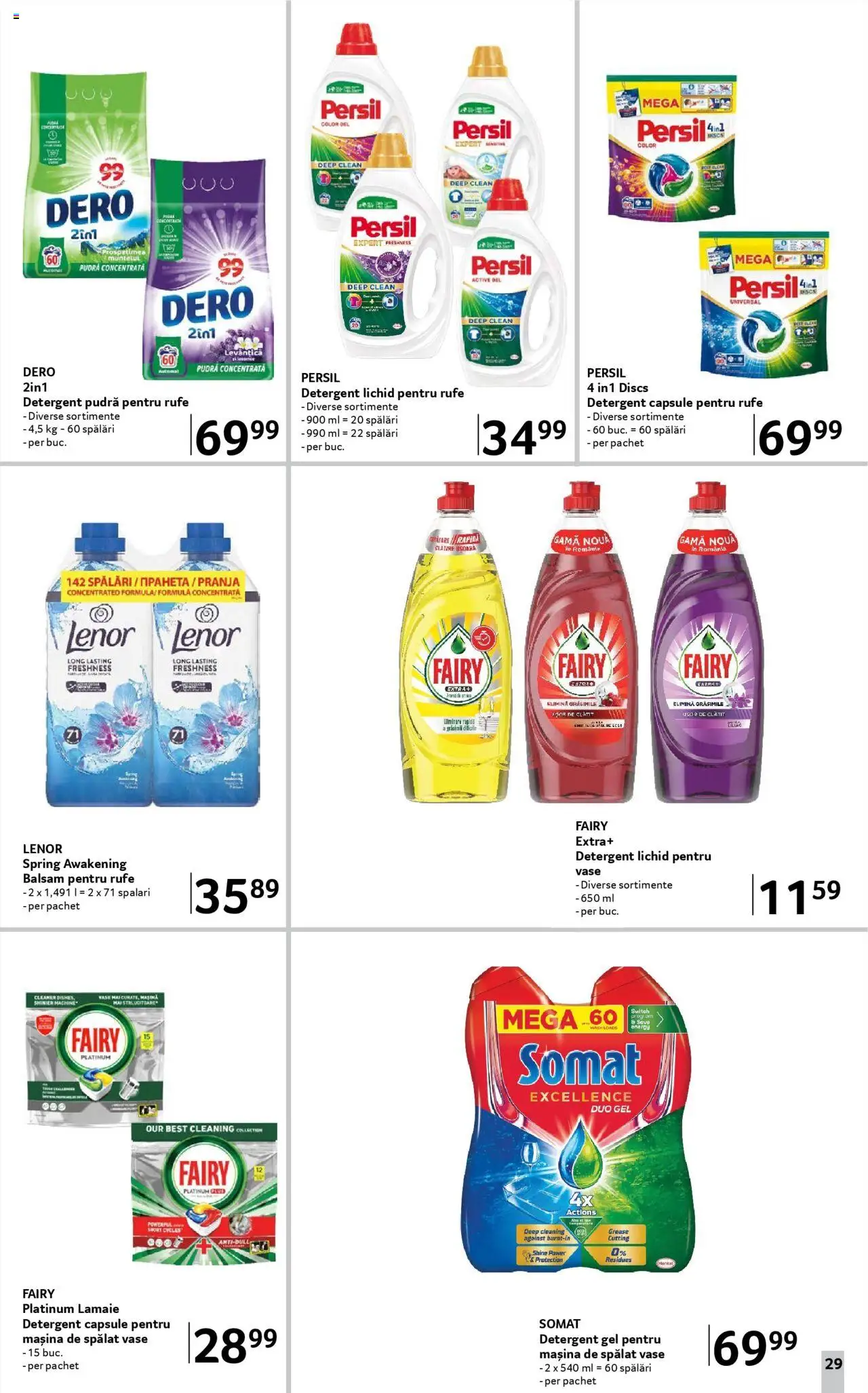 Catalog Selgros - Food – valabil de la 08.08.2025 | Pagină: 29 | Produse: Mașină De Spălat, Pudră, Balsam, Detergent