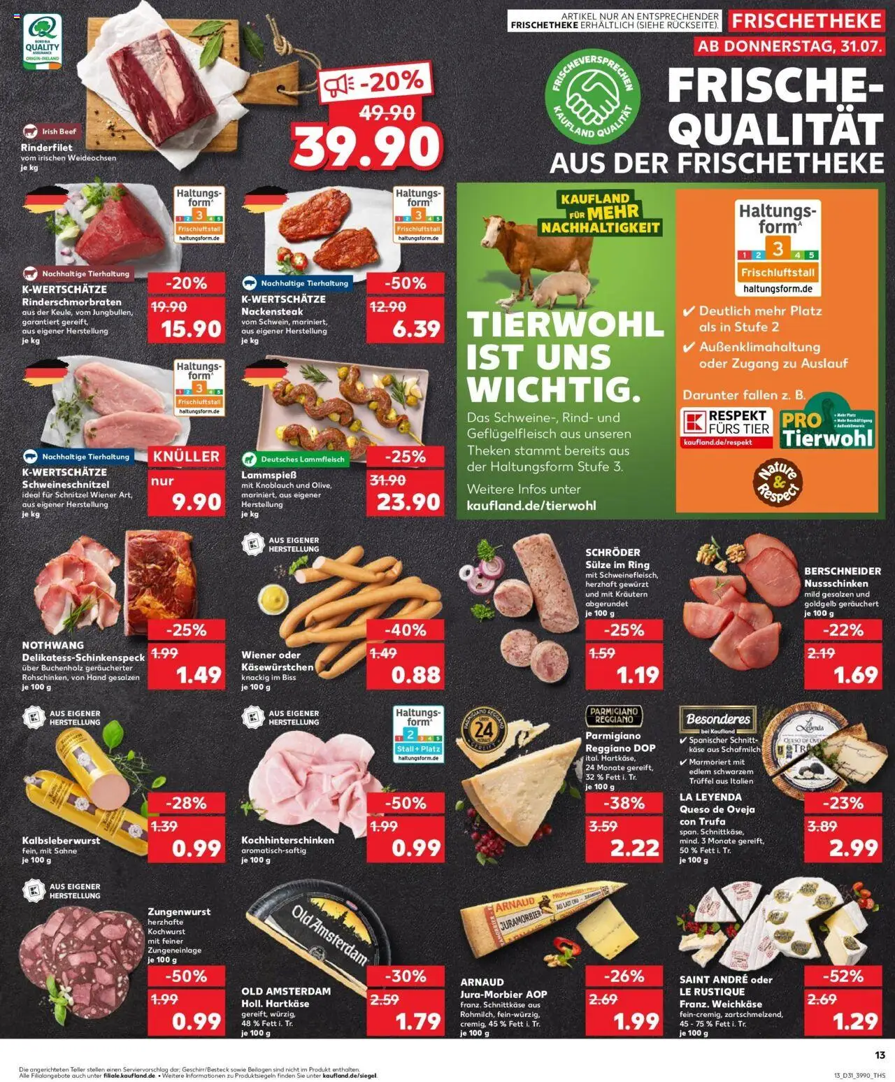 Kaufland prospekt Hamburg	 - gültig ab dem 03.08.2025 | Seite: 24 | Produkte: Käse, Schnitzel, Knoblauch, Sahne