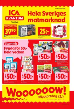 ICA Kvantum - Tumba - Förhandsvisning av reklamblad från butik ICA Kvantum aktuell från 19.01.2026