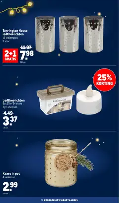Makro - Decoratie & Cadeaus - Voorbeeld van een folder van Makro, geldig van 19.11.2025 | Pagina: 36 | Producten: Kaars, Pot, Box