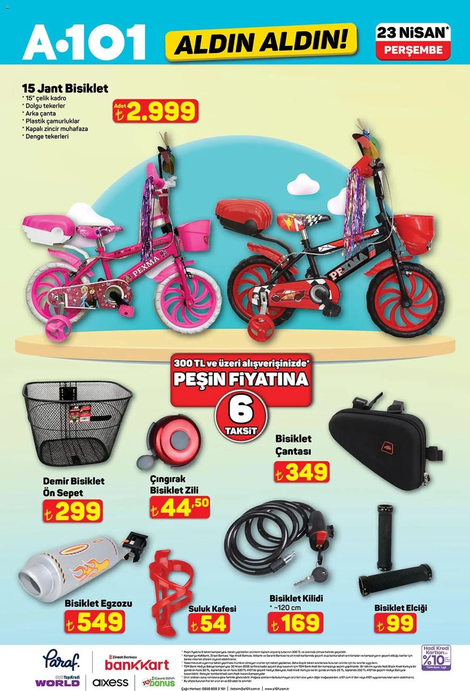 A101 - Katalog Aldın Aldın - 23.04.2026 tarihinden itibaren geçerlidir | Sayfa: 11 | Ürünler: Sepet, Çanta