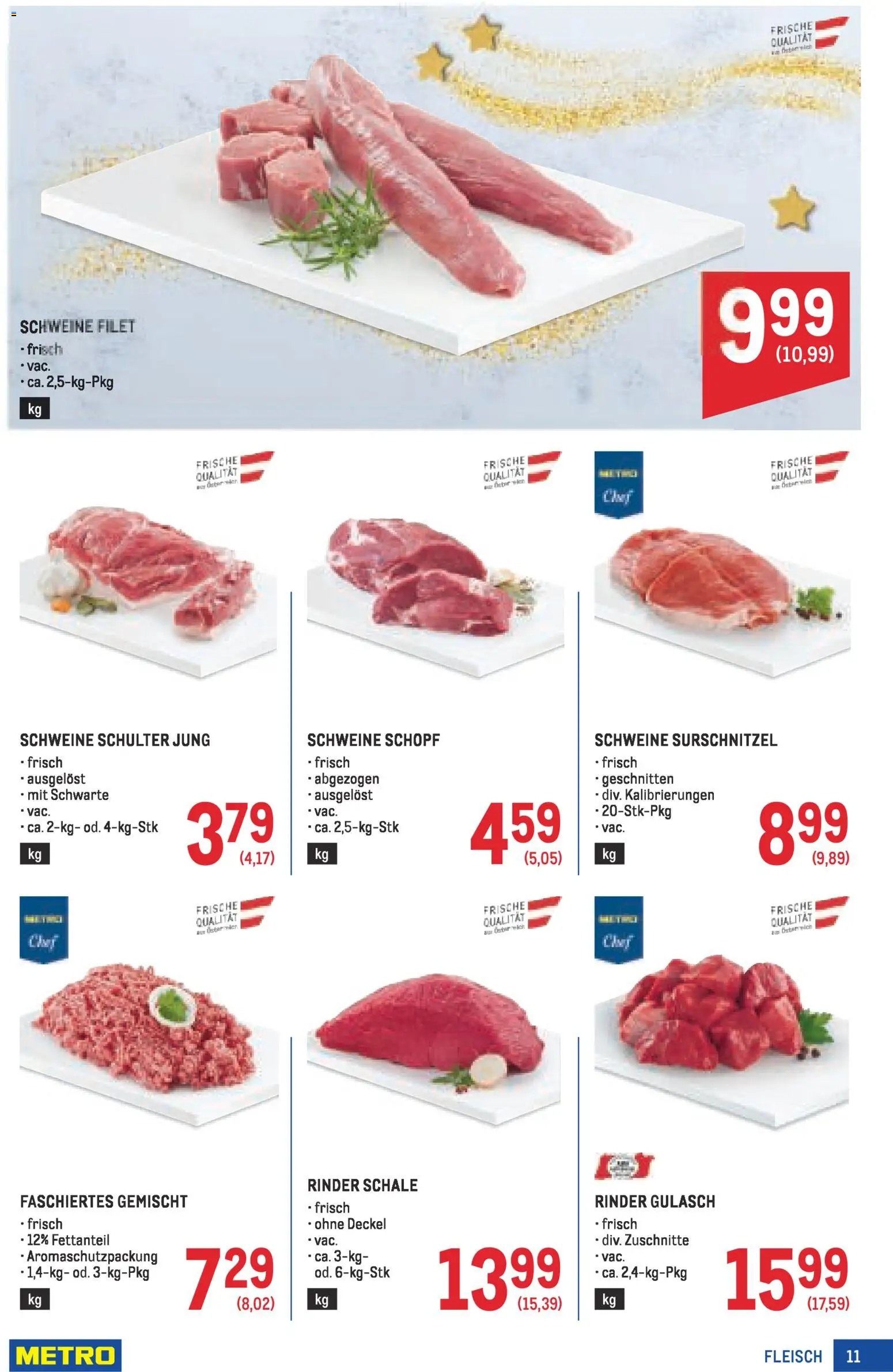 Metro angebote Profi gültig ab 11.12.2025 | Seite: 11