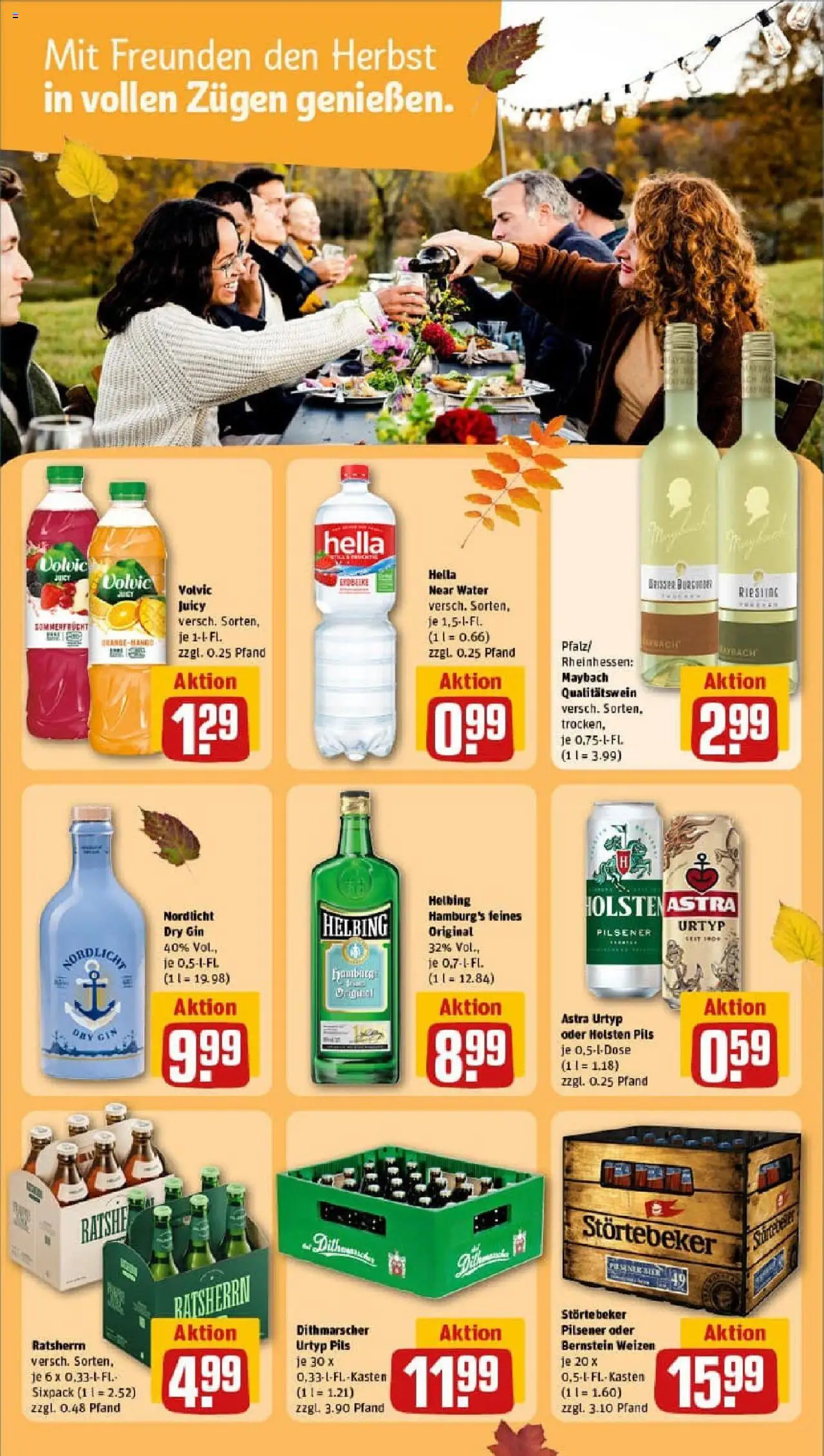 Rewe prospekt Schleswig	 – gültig ab 13.10.2025 | Seite: 17 | Produkte: Pils, Astra, Hella, Gin