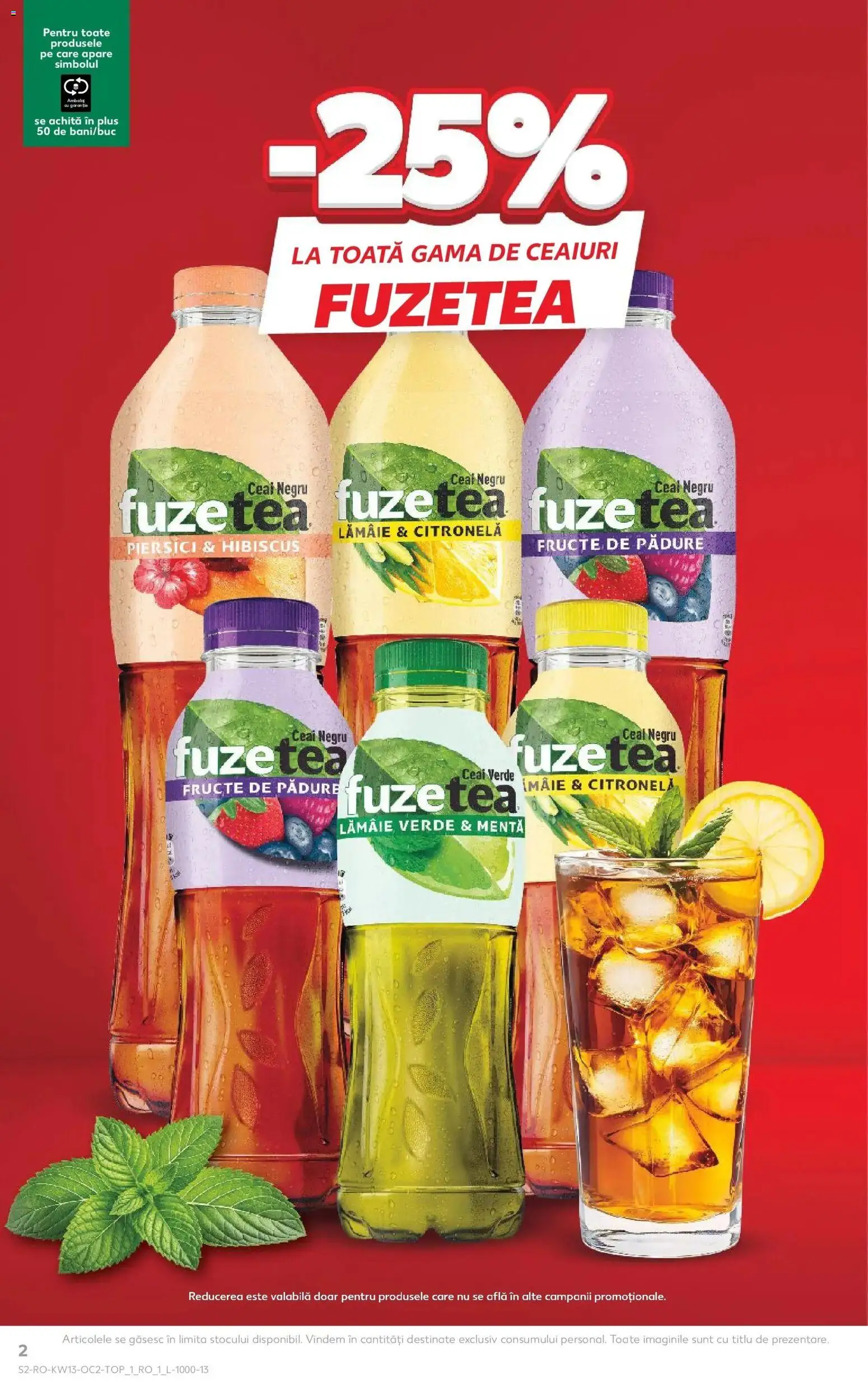 Noul catalog Kaufland – valabil de la 25.03.2026 | Pagină: 2 | Produse: Ceai, Fructe, Lămâie