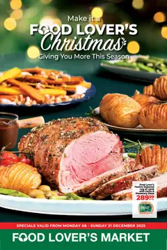 Food Lover's Market specials catalogue – valid from 08.12.2025