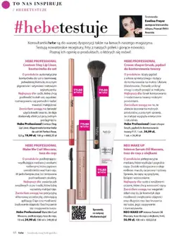 HEBE PROFESSIONAL Cream shaper brush, pędzel do konturowania twarzy, Ścięty pędzel z włosia syntetycznego służący do konturowania na mokro. Ułatwia blendowanie. Pozwala uniknąć smug i ostrych przejść w makijażu. Pędzel do konturowania twarzy F17. od 01.09.2025 | Strona: 88 | Produkty: Pędzel, Makijaż, Tusz do rzęs, Konturówka