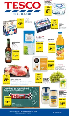 Náhled letáku Tesco leták - Hypermarket od 21.01.2026