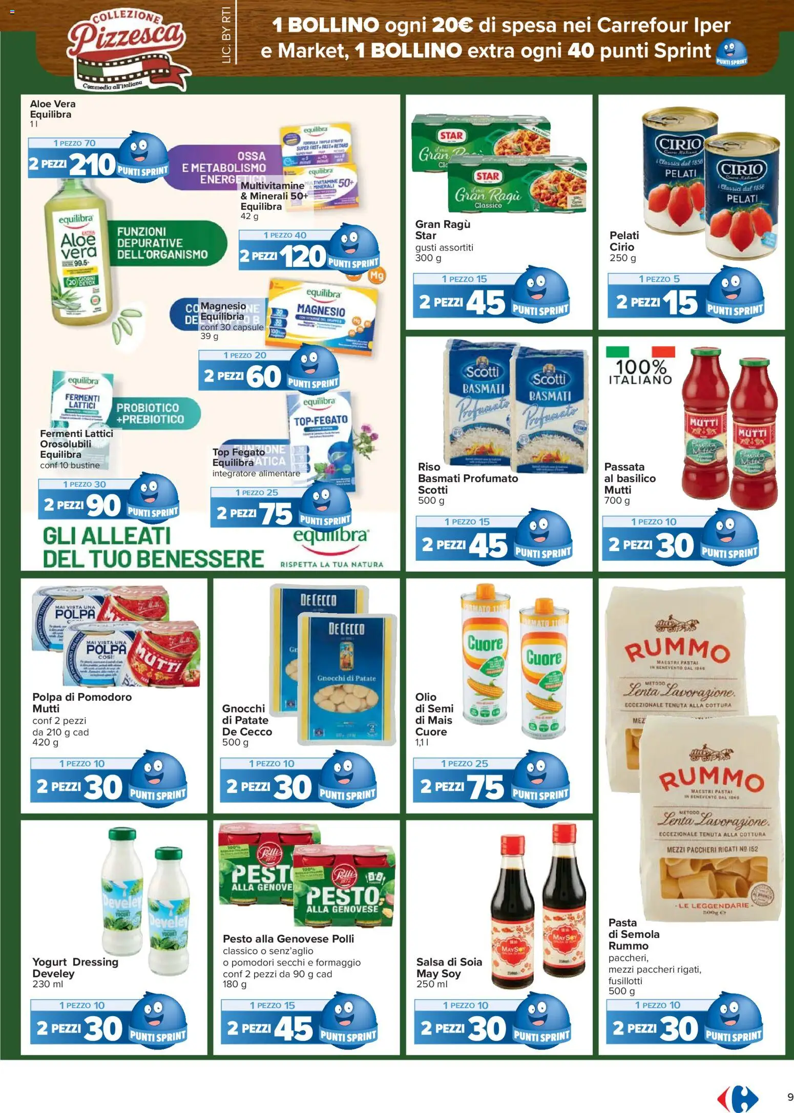 Volantino Carrefour del 15.01.2026 | Pagina: 9 | Prodotti: Salsa, Pesto, Basilico, Aloe vera