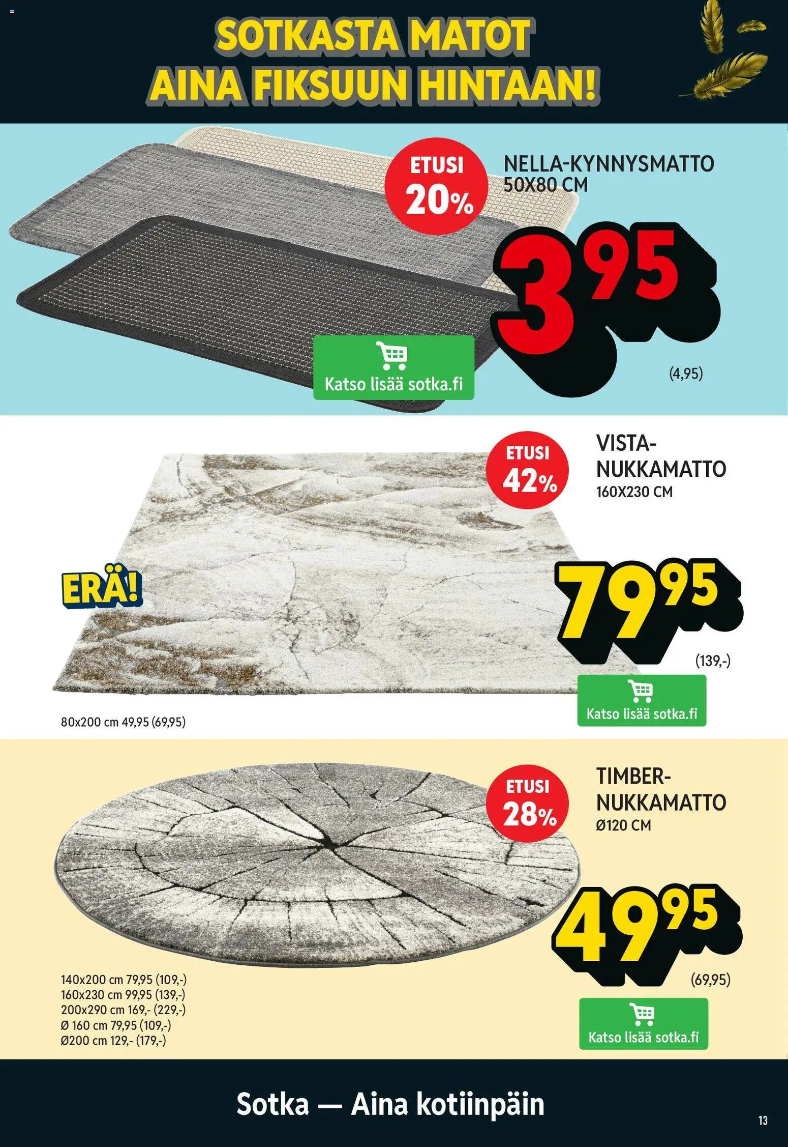 Sotka tarjoukset – voimassa 03.12.2025 alkaen | Sivu: 13