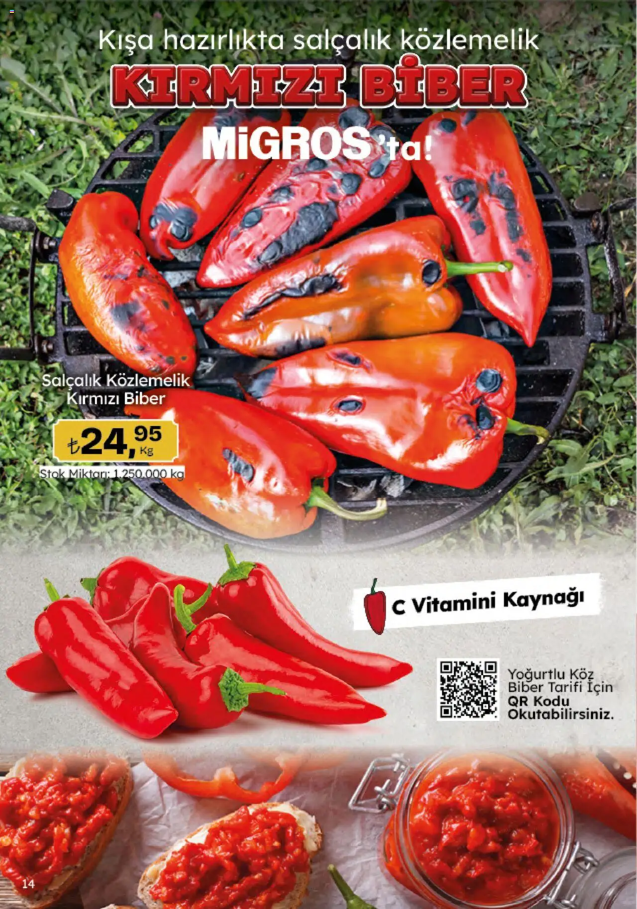 Migros Katalog - 5M Migroskop Dijital - 21.08.2025 tarihinden itibaren geçerlidir | Sayfa: 77 | Ürünler: Biber, Kırmızı biber