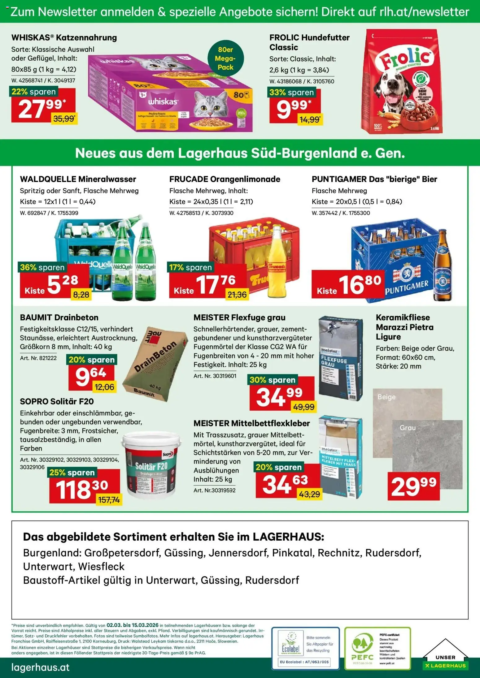 Lagerhaus - Wochen Angebote gültig ab 01.03.2026 | Seite: 6