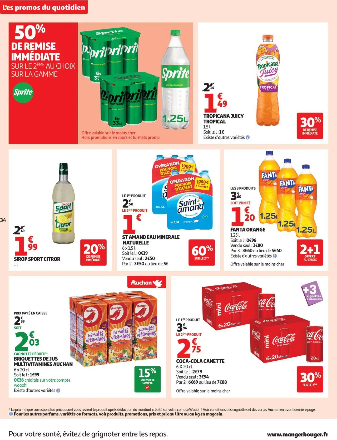  | Pagina: 34 | Producten: Coca Cola, Fanta, Sprite, Tropicana