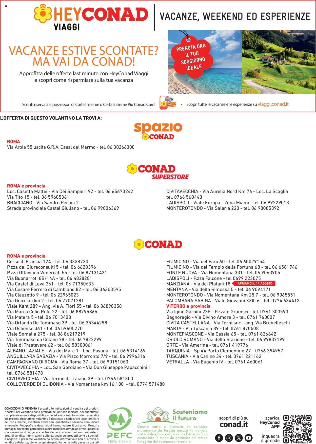 Volantino Conad del 08.08.2025 | Pagina: 8 | Prodotti: Tè