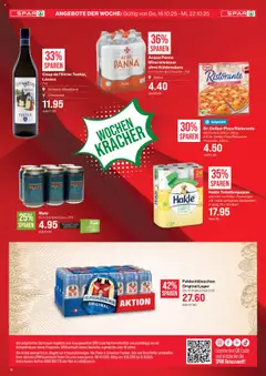 SPAR Aktionen ab 16.10.2025 gültig | Seite: 12 | Produkte: Mineralwasser, Pizza, Toilettenpapier