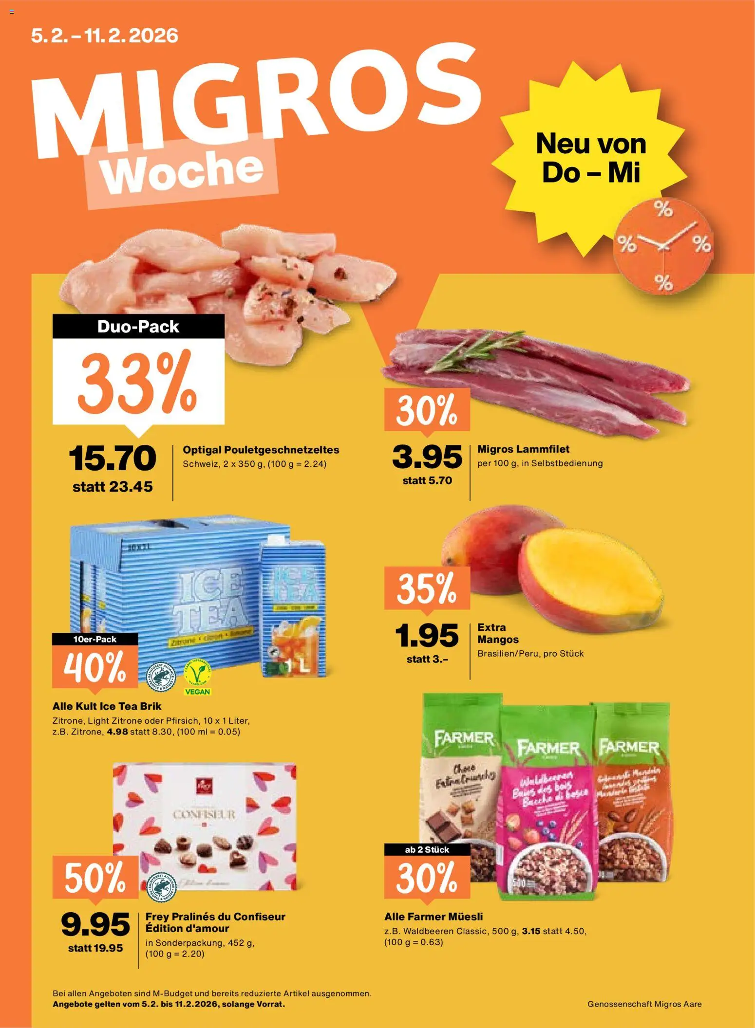 Migros Prospekt 	 – gültig ab 05.02.2026 | Seite: 1