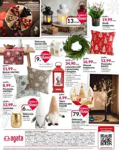 Pogląd oferty "Salony Agata Gazetka" - ważna od 23.10.2025 | Strona: 20 | Produkty: Choinka, Bateria