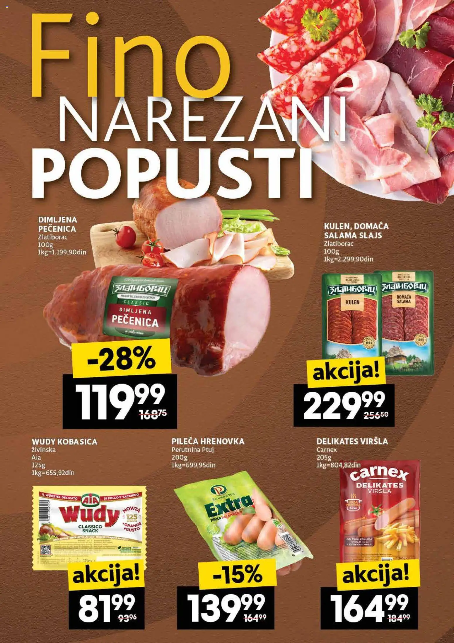 Idea katalog - važi od 22.01.2026 | Strana: 7 | Proizvode: Kulen, Salama, Kobasica, Pečenica
