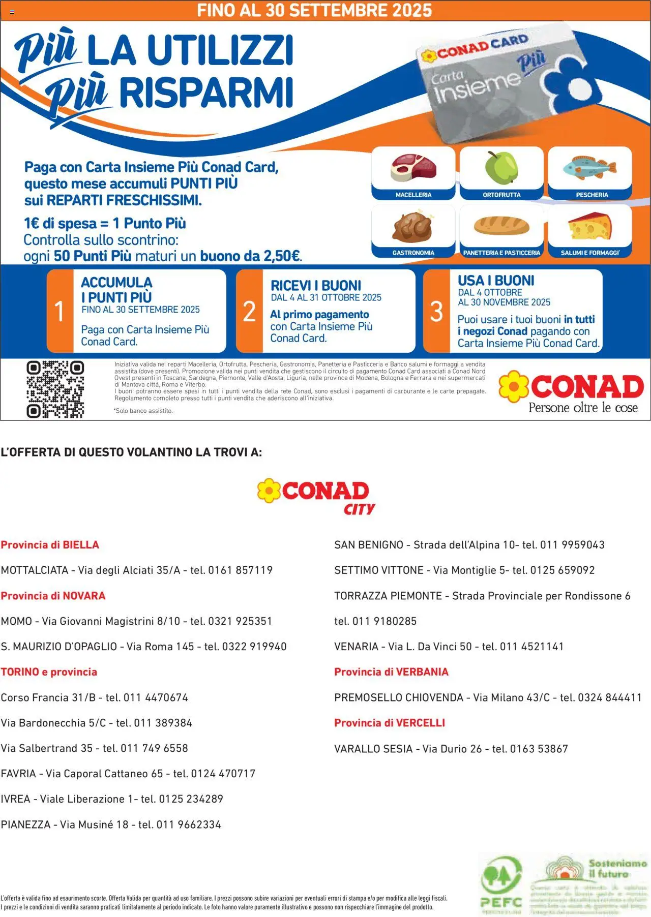Volantino Conad del 11.09.2025 | Pagina: 8 | Prodotti: Stampa