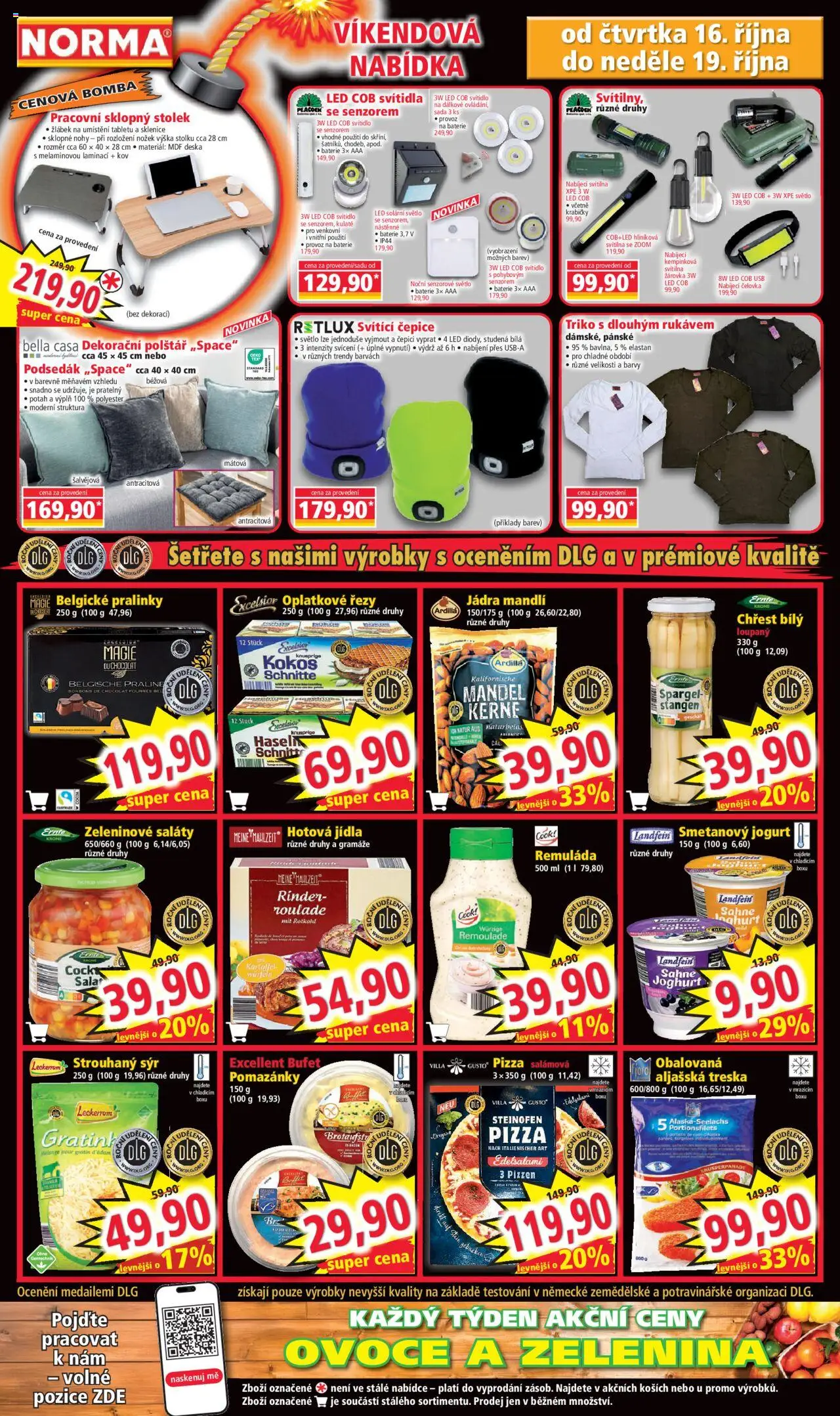 Norma leták od 13.10.2025 | Strana: 8 | Produkty: Aljašská treska, Treska, Baterie, Chřest