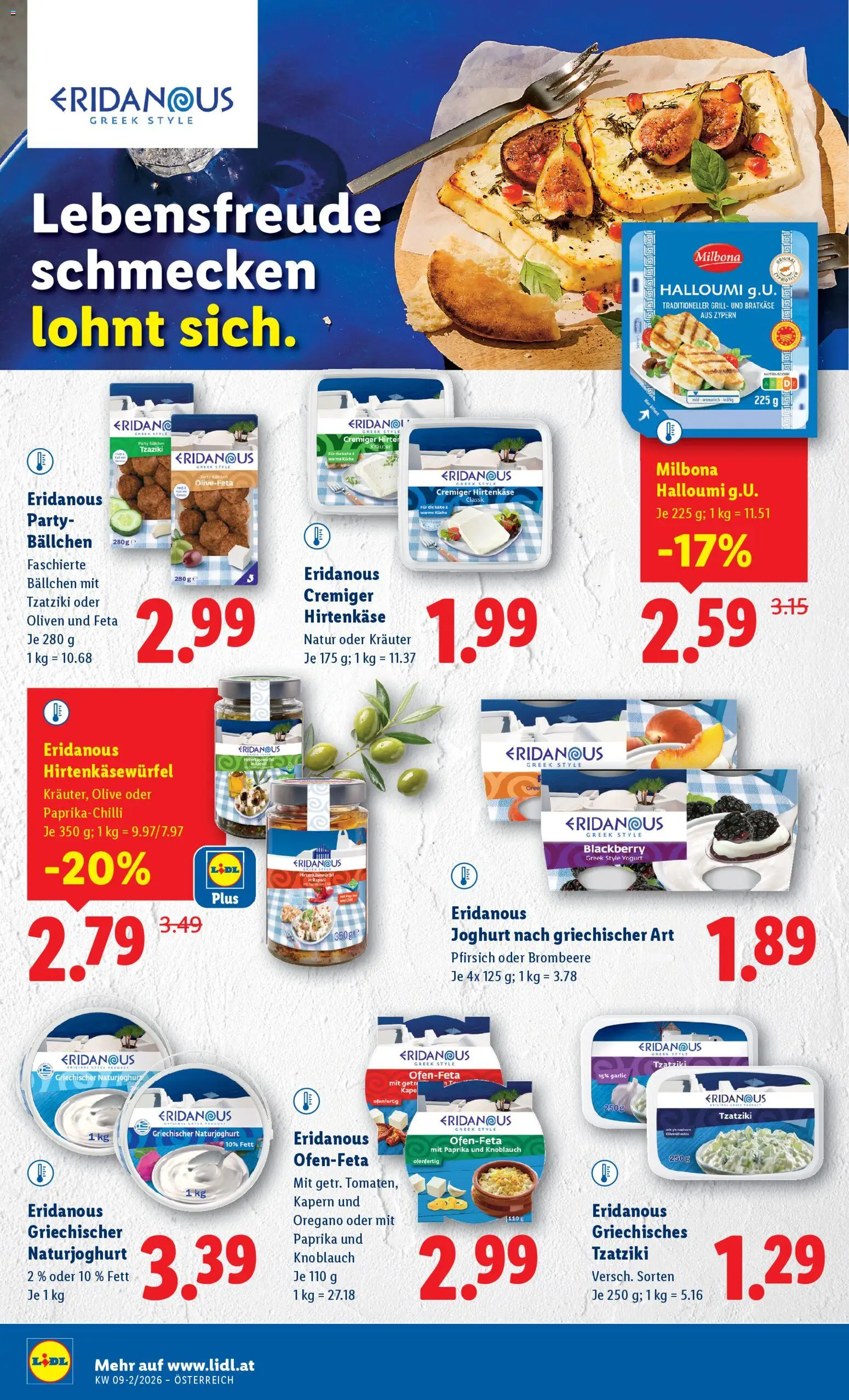 Lidl Flugblatt gültig ab 26.02.2026 | Seite: 14 | Produkte: Knoblauch, Pfirsich, Grill, Joghurt
