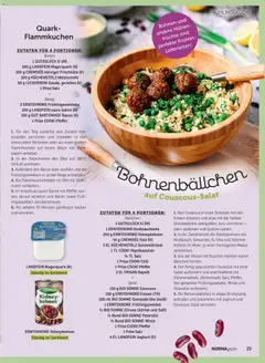 Norma NORMAgazin März/April 2026 ab 01.03.2026 gültig | Seite: 15 | Produkte: Zitrone, Sahne, Speisequark, Salat