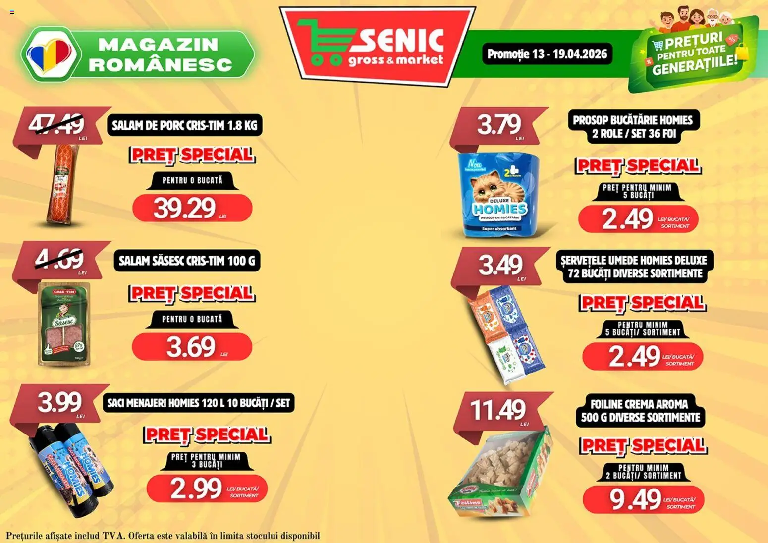 Noul catalog Senic – valabil de la 13.04.2026 | Pagină: 3