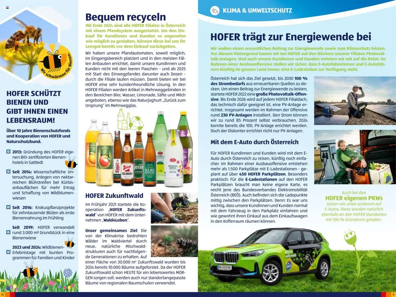 Hofer Reisen Heute für Morgen-Magazin gültig ab 05.09.2025 | Seite: 6 | Produkte: Kürbis, Milch