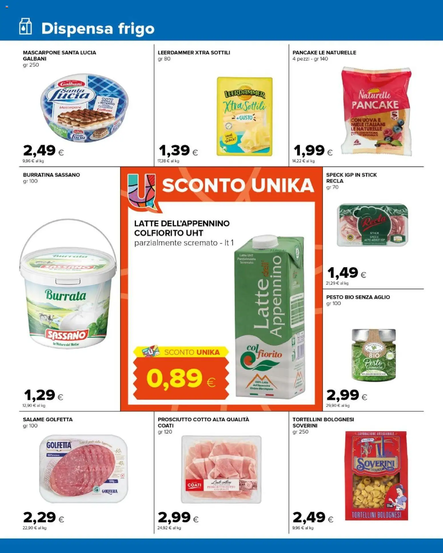 Volantino Tigre del 25.02.2026 | Pagina: 6 | Prodotti: Speck, Prosciutto, Miele, Burrata