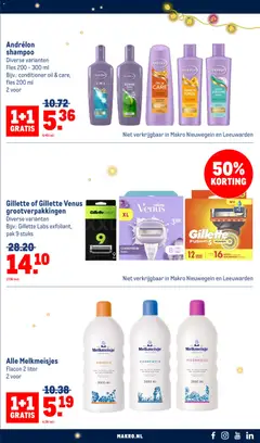 Makro - Folder - Voorbeeld van een folder van Makro, geldig van 10.12.2025 | Pagina: 111 | Producten: Karnemelk, Boost, Shampoo, Conditioner