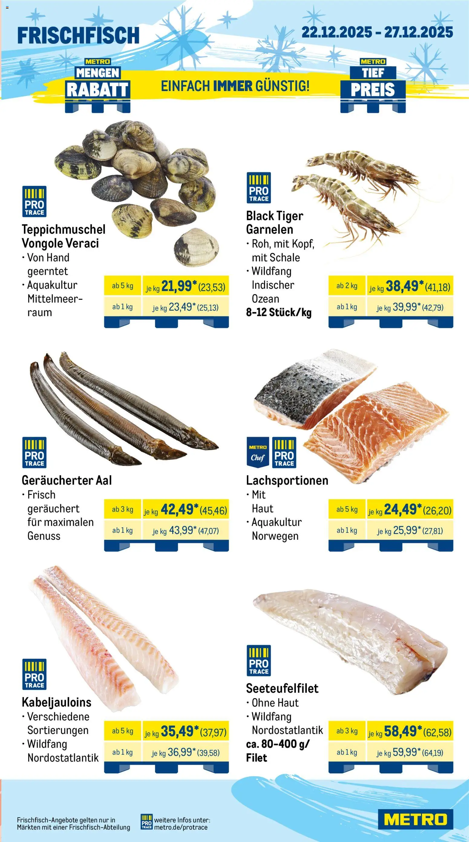 Metro Prospekt 	 – gültig ab 22.12.2025 | Seite: 5 | Produkte: Garnelen