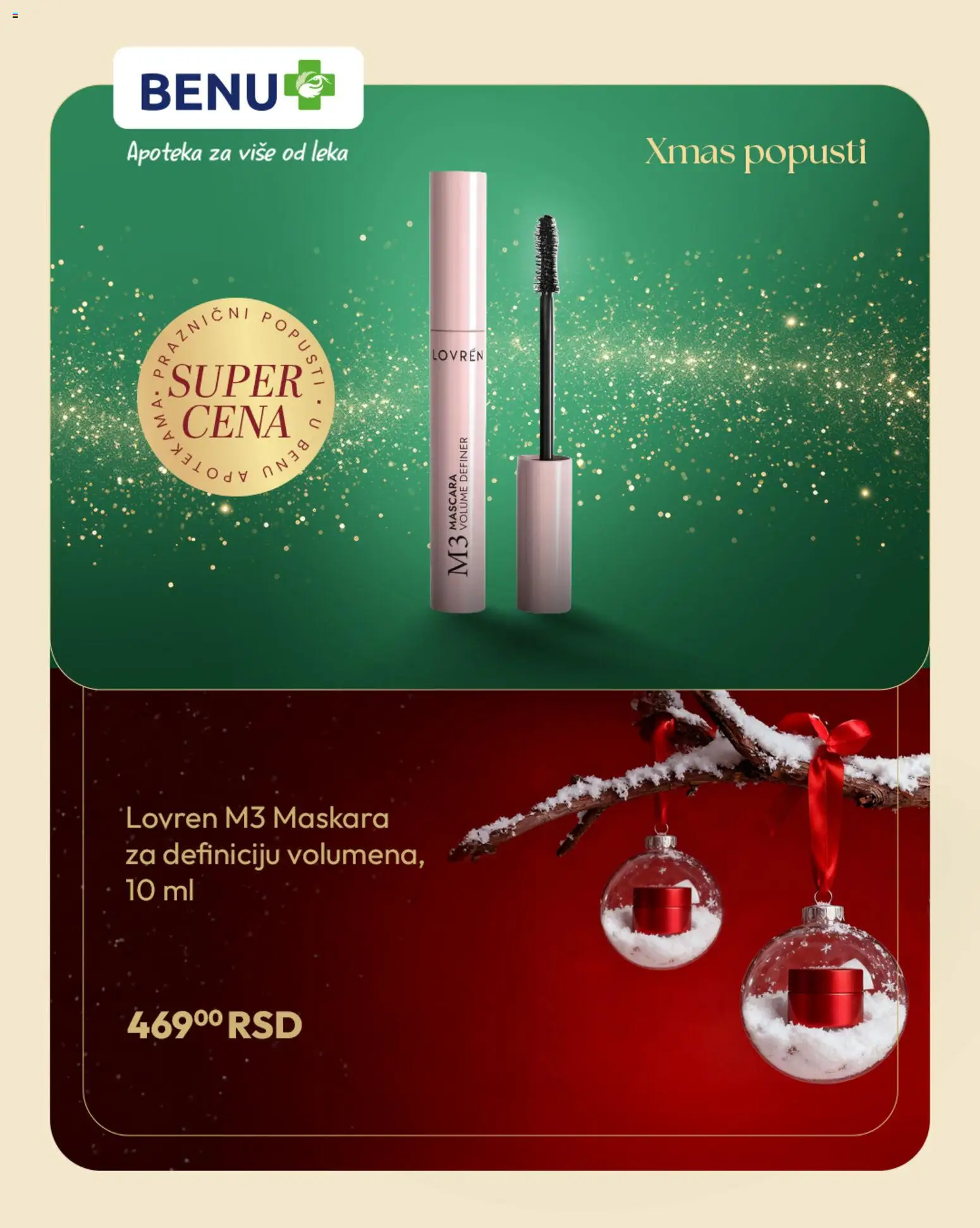 BENU katalog - važi od 19.12.2025 | Strana: 5 | Proizvode: Maskara