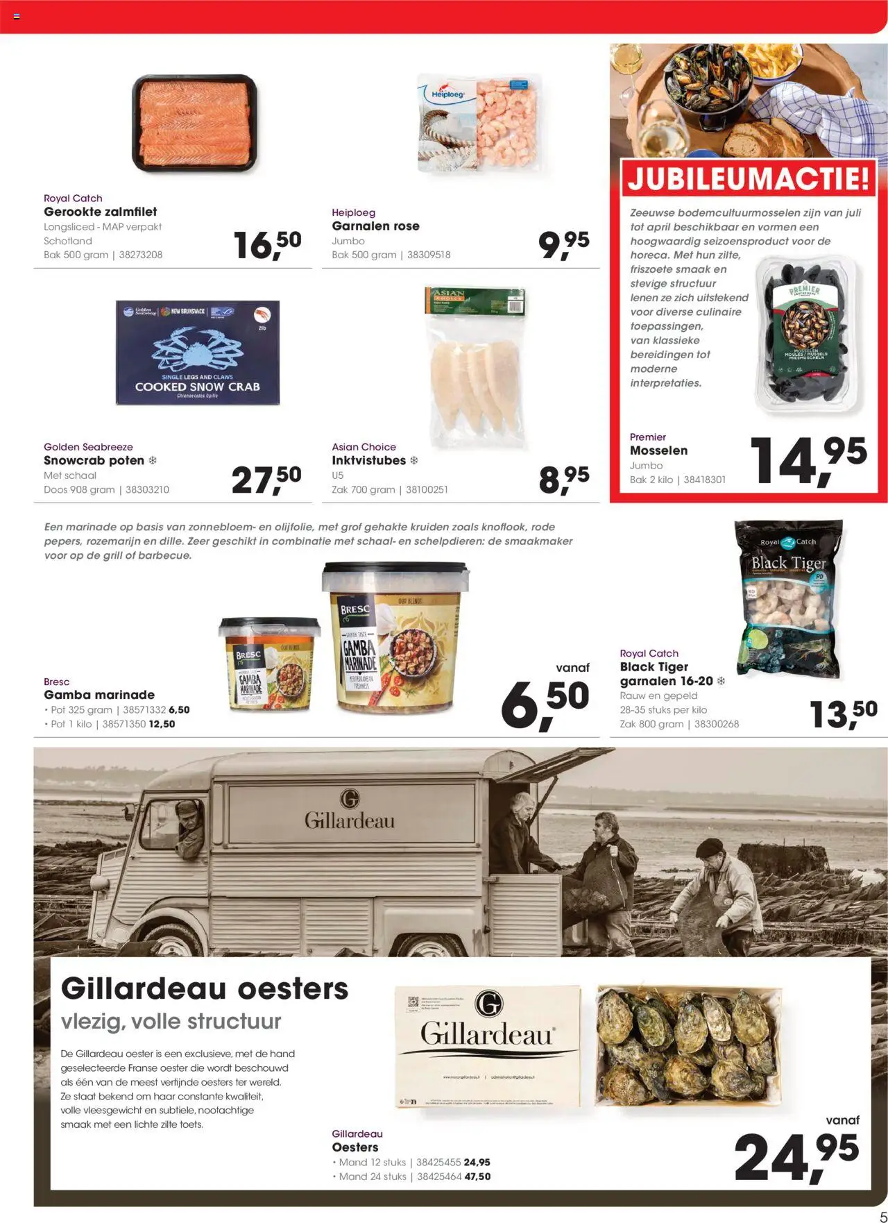  | Pagina: 5 | Producten: Schaal, Mosselen, Grill, Mand