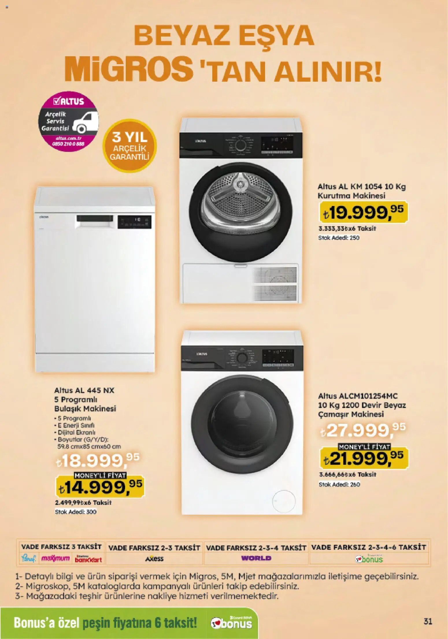 Migros Katalog - 5M Migroskop Dijital - 12.03.2026 tarihinden itibaren geçerlidir | Sayfa: 150 | Ürünler: Kurutma makinesi, Çamaşır makinesi, Bulaşık makinesi