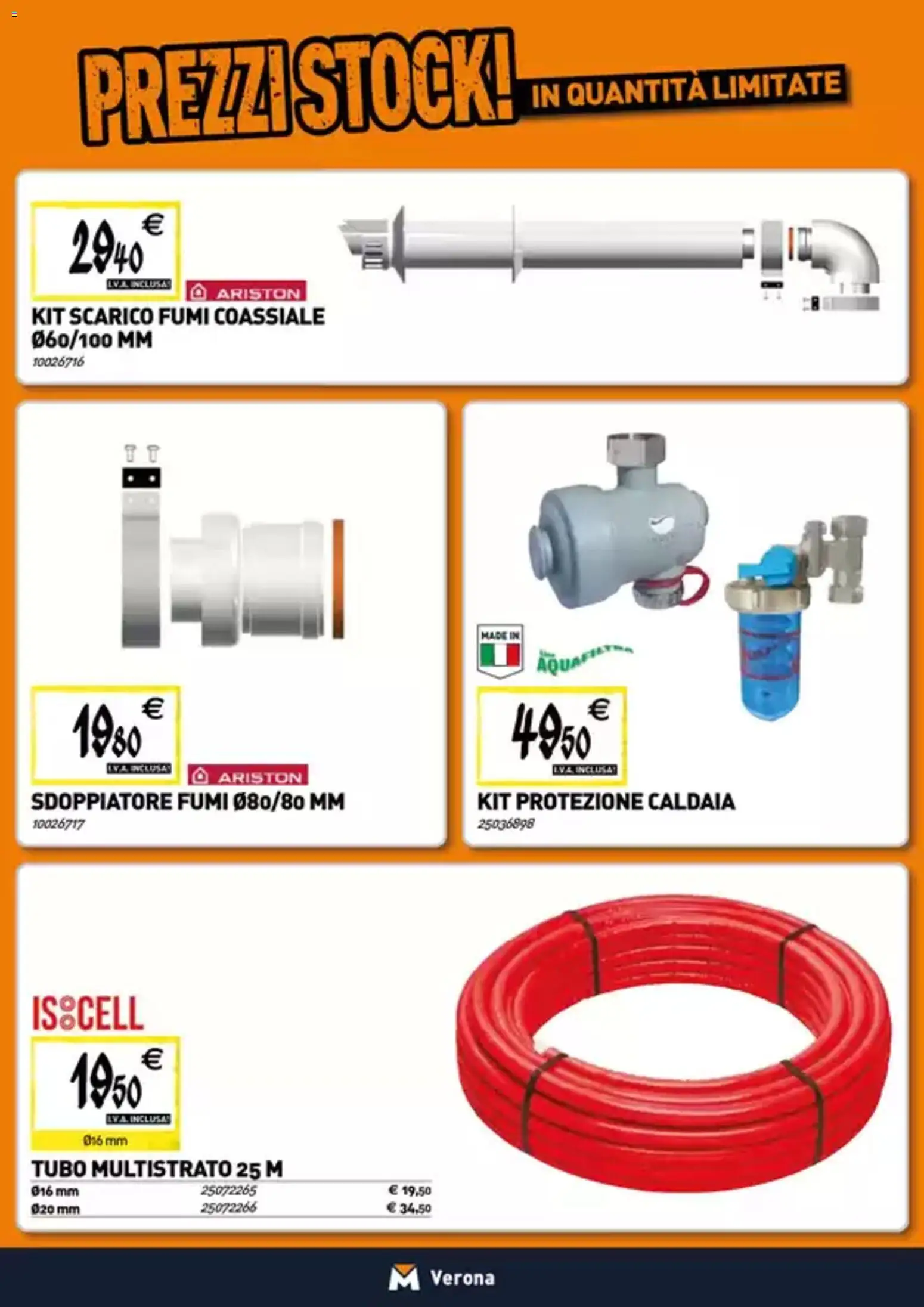 Volantino TECNOMAT del 22.01.2026 | Pagina: 8 | Prodotti: Caldaia, Tubo