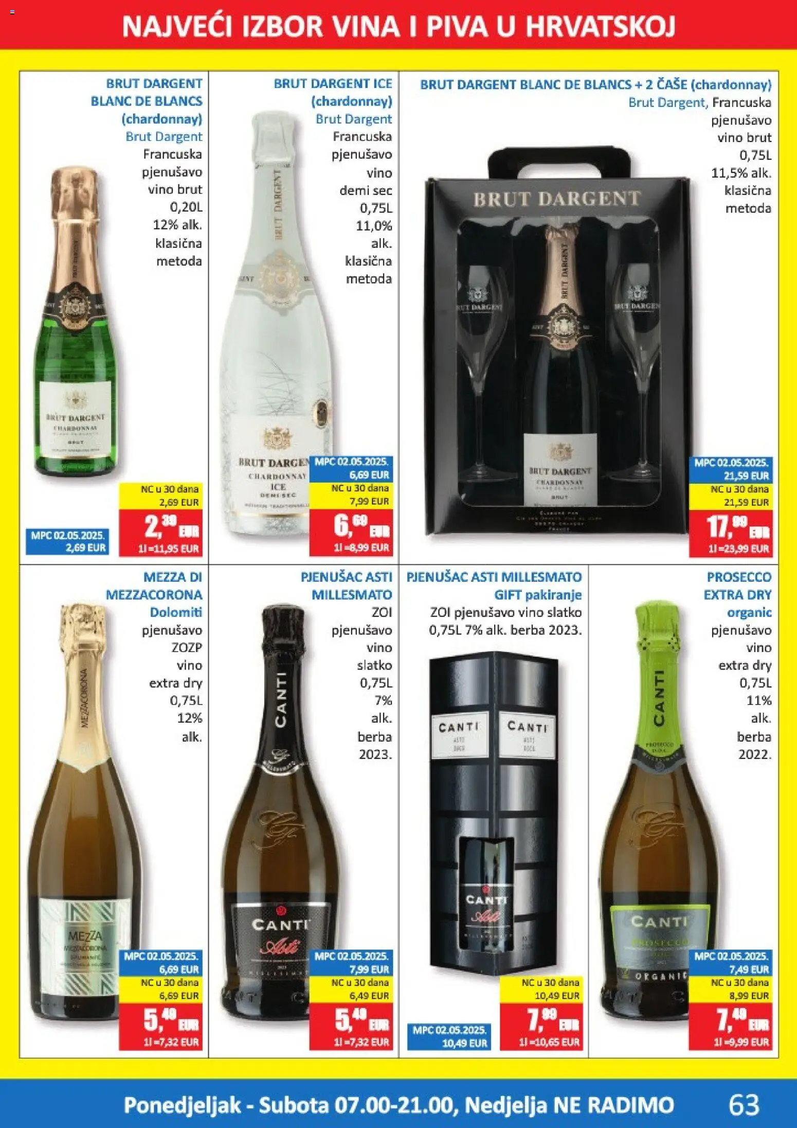 Vrutak katalog | vrijedi od 15.12.2025 | Stranica: 63 | Proizvodi: Prosecco, Vino, Čaše