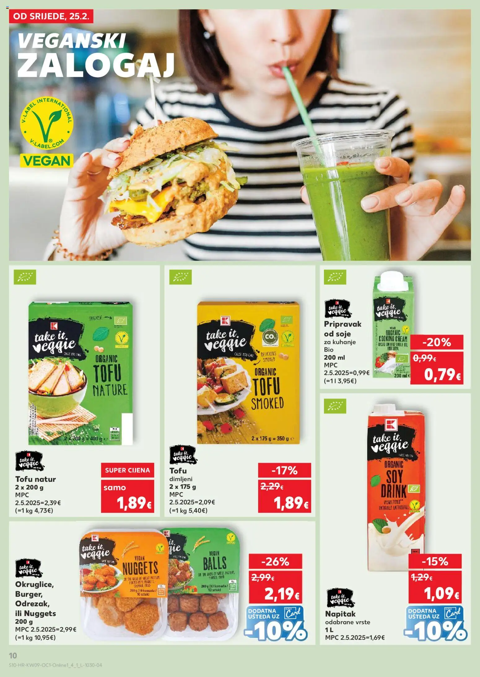 Kaufland katalog | vrijedi od 25.02.2026 | Stranica: 10 | Proizvodi: Tofu