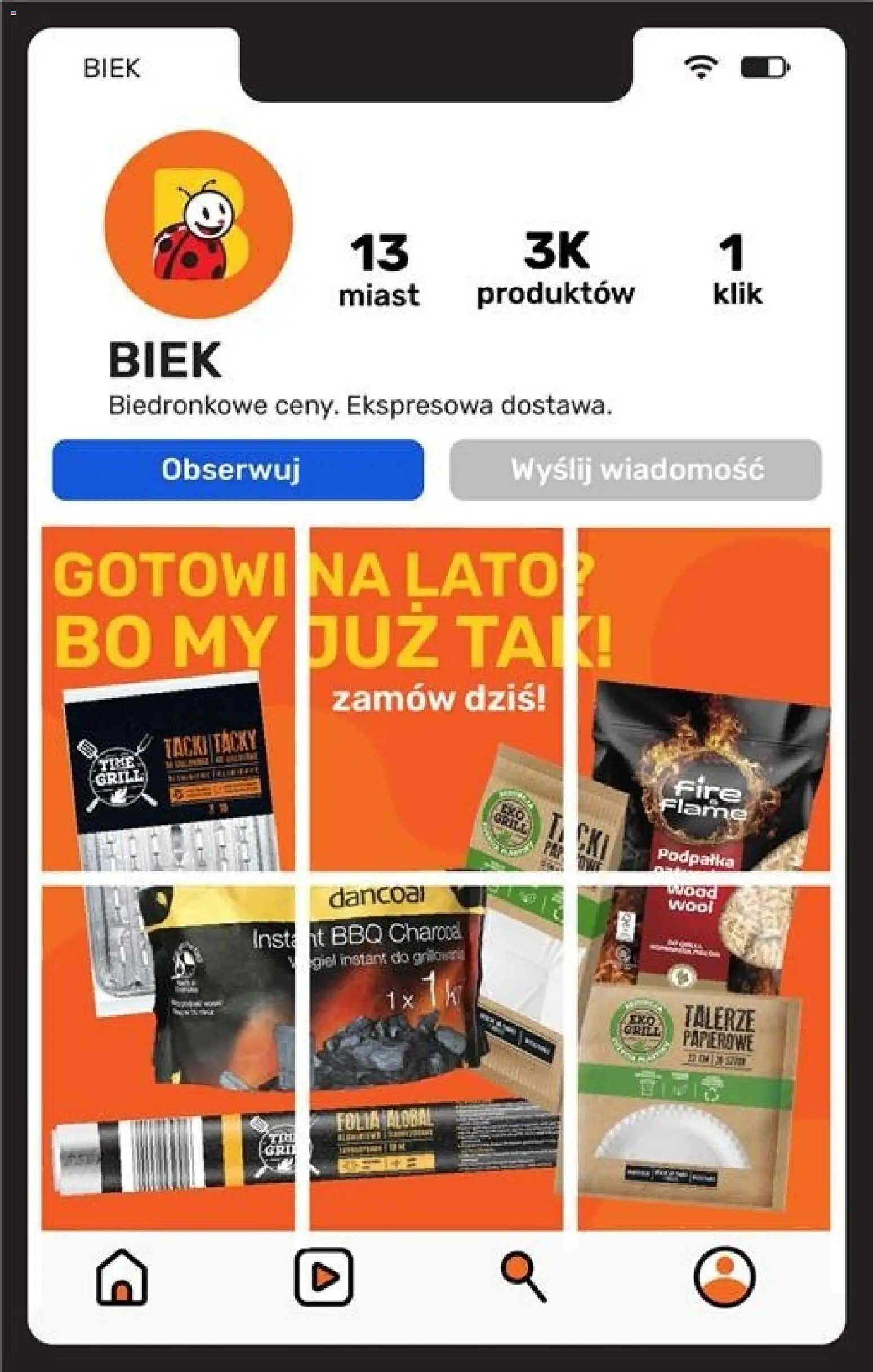 Biedronka gazetka - Biek od 10.04.2026 | Strona: 9 | Produkty: Starter, Grill, Talerze