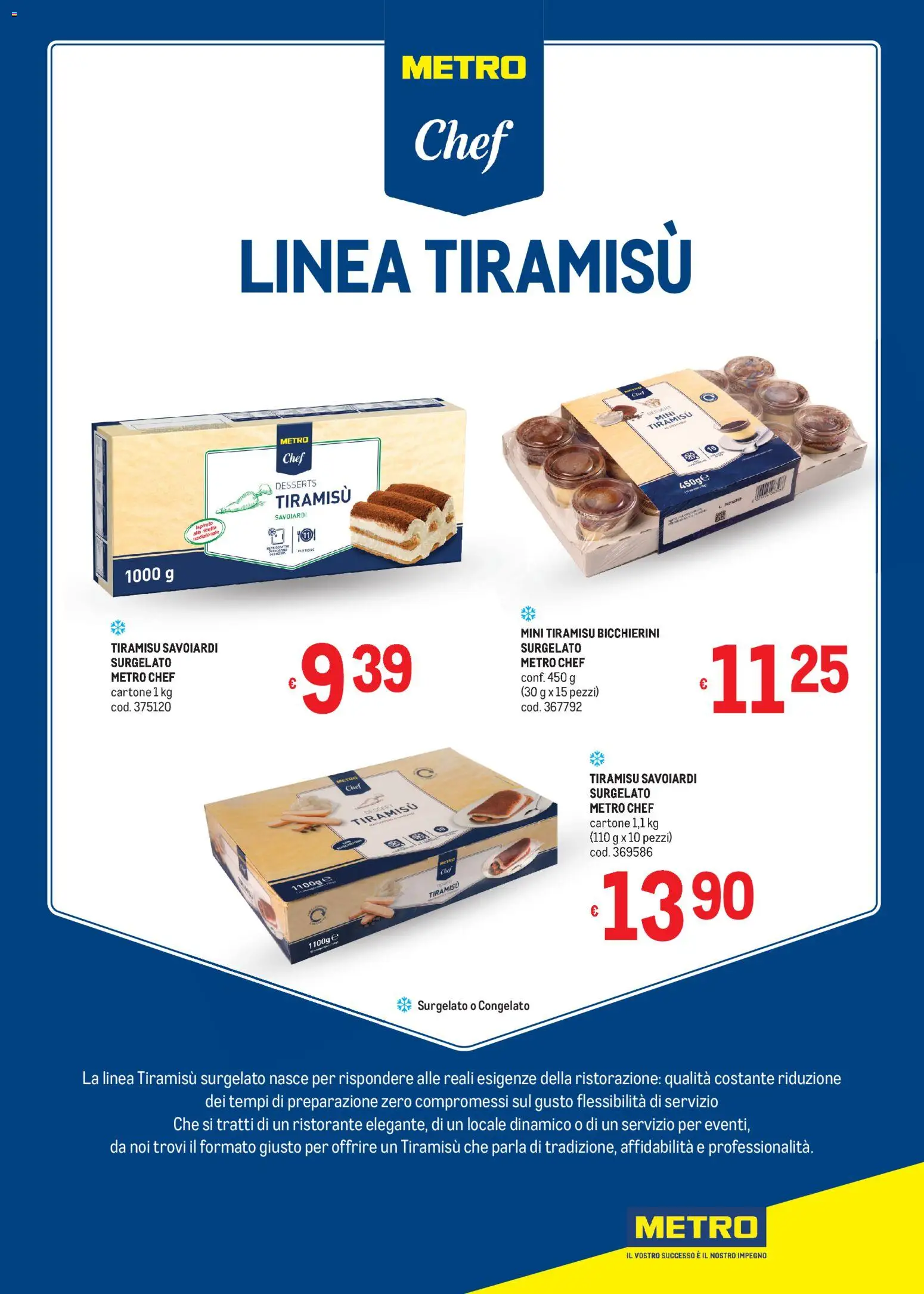 Volantino Metro volantino del 19.03.2026 | Pagina: 4 | Prodotti: Savoiardi