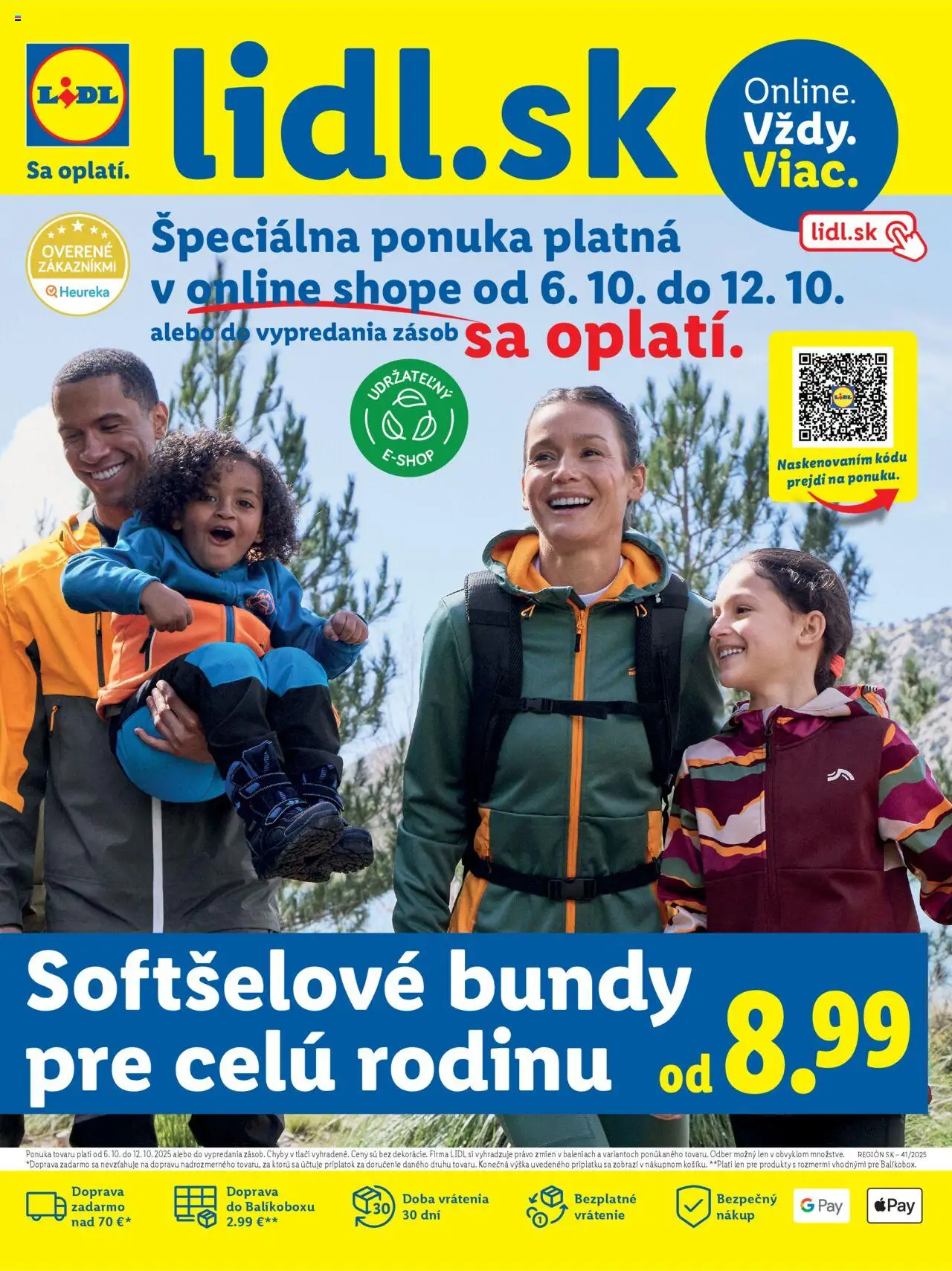 Nové Lidl akcie – leták je platný od 06.10.2025 | Strana: 1