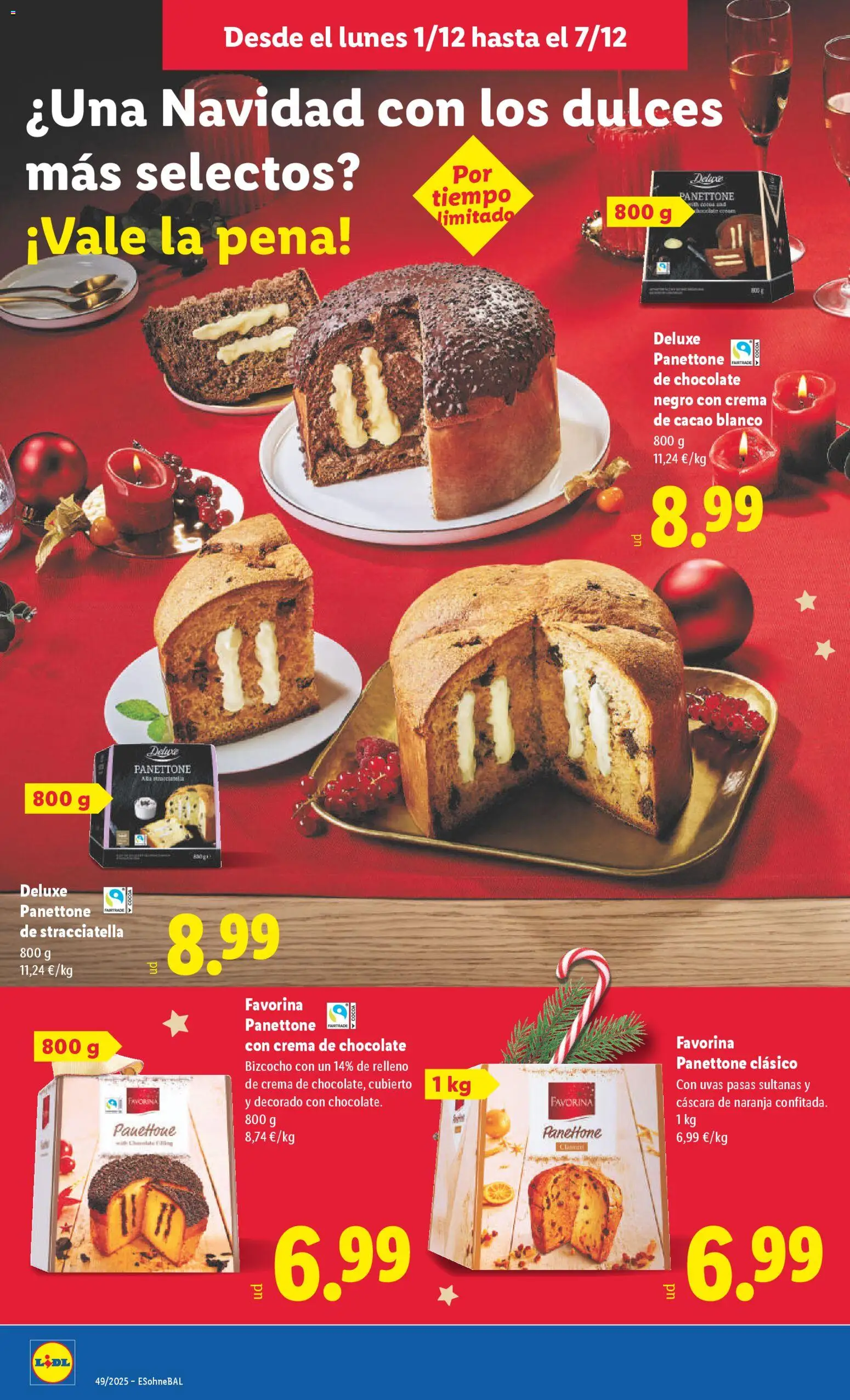 Lidl folleto │ válido desde el 01.12.2025 | Página: 20 | Productos: Τζίντζερ, Chocolate, Crema de cacao, Bizcocho