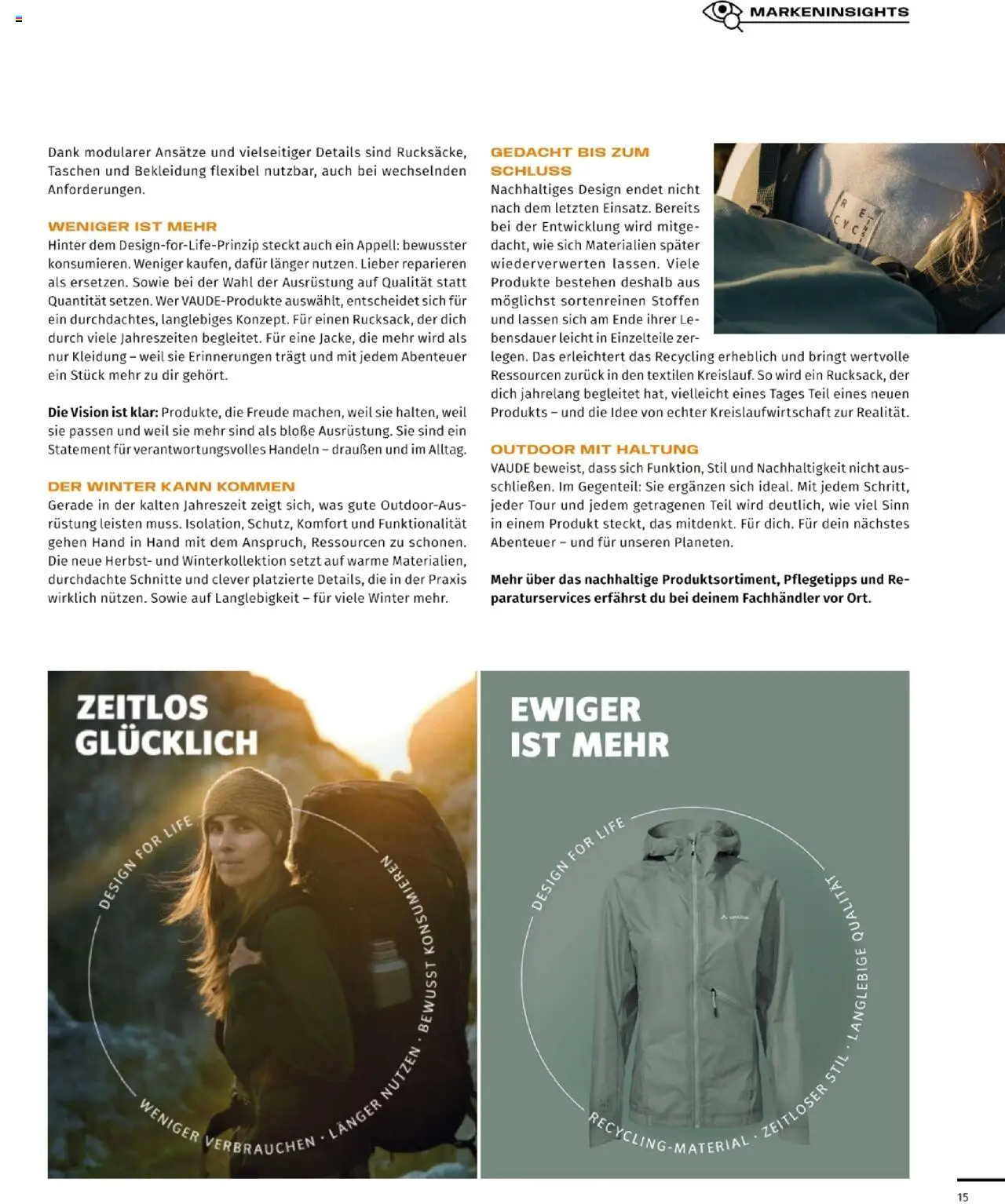 Sport2000 Prospekt Dein Outdoor Magazin  – gültig ab 01.10.2025 | Seite: 15 | Produkte: Bekleidung