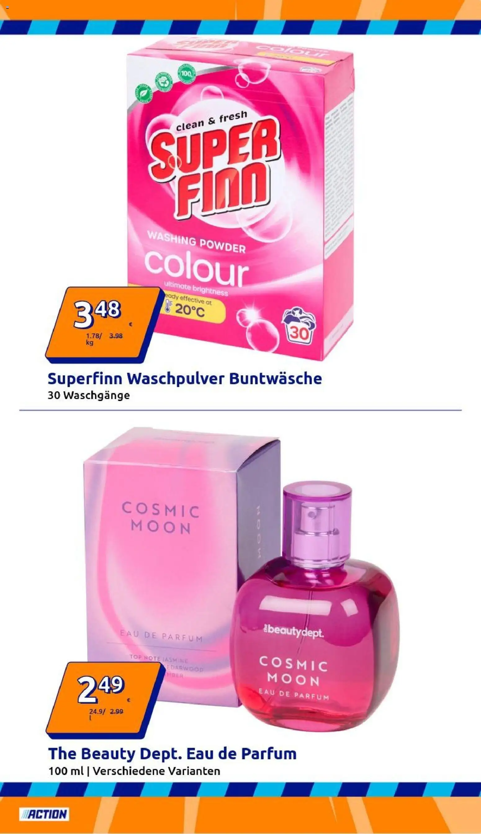 Action Flugblatt gültig ab 07.01.2026 | Seite: 13 | Produkte: Parfüm, Waschpulver