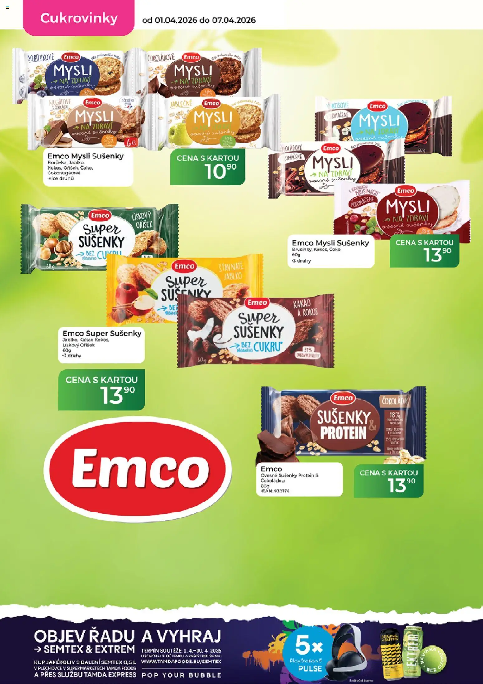 Tamda Foods leták od 01.04.2026 | Strana: 28 | Produkty: Semtex, Kakao, Protein, Sušenky