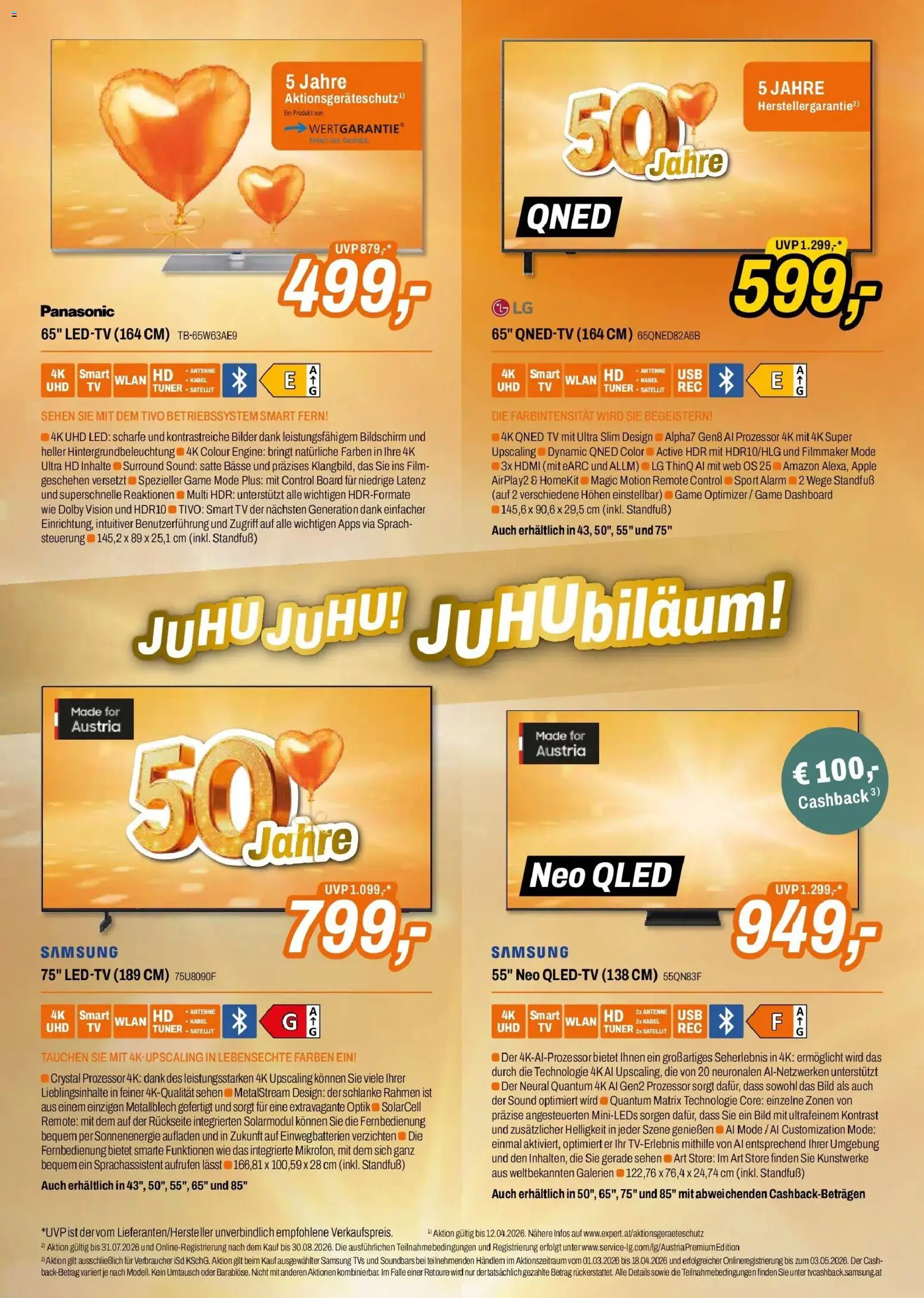 Expert Wien gültig ab 25.03.2026 | Seite: 12 | Produkte: TV, Kabel, Apple, Samsung